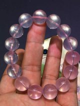天然石ローズクオーツブレスレット