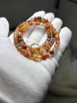 天然石福禄寿三巻ブレスレット，6.7mm，35.9g　￥7.880円