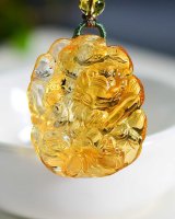 天然石シトリンpendant