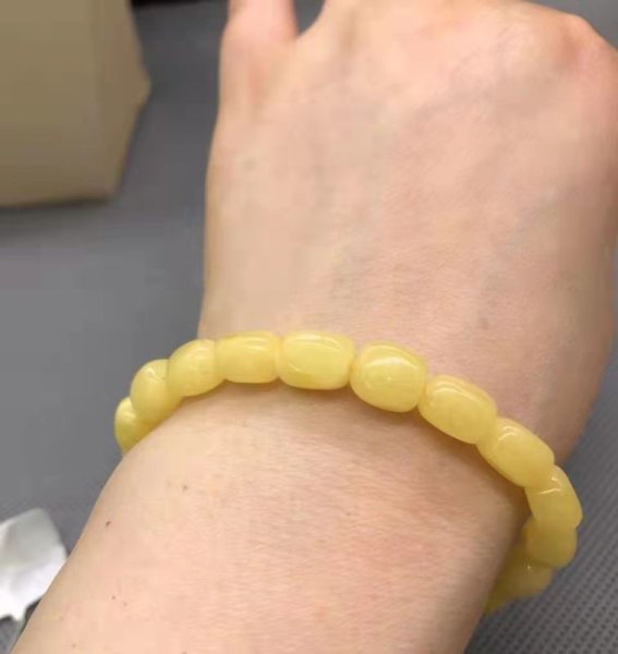 画像1: 天然琥珀Bracelet (1)