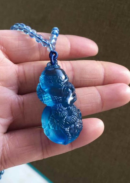 画像1: アクアマリンpendant (1)
