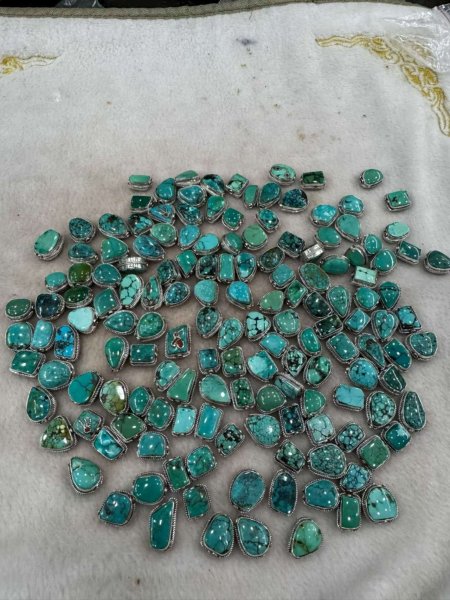 画像1: ターコイズpendant (1)