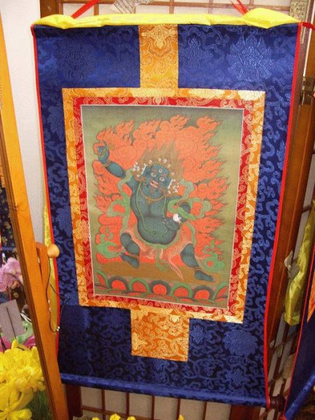 画像1: 西蔵仏教絵画タンカ・複製品 (1)