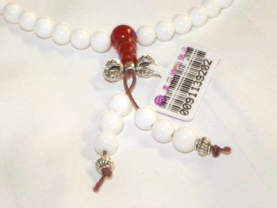 画像1: 白珊瑚のオリジナル念珠
