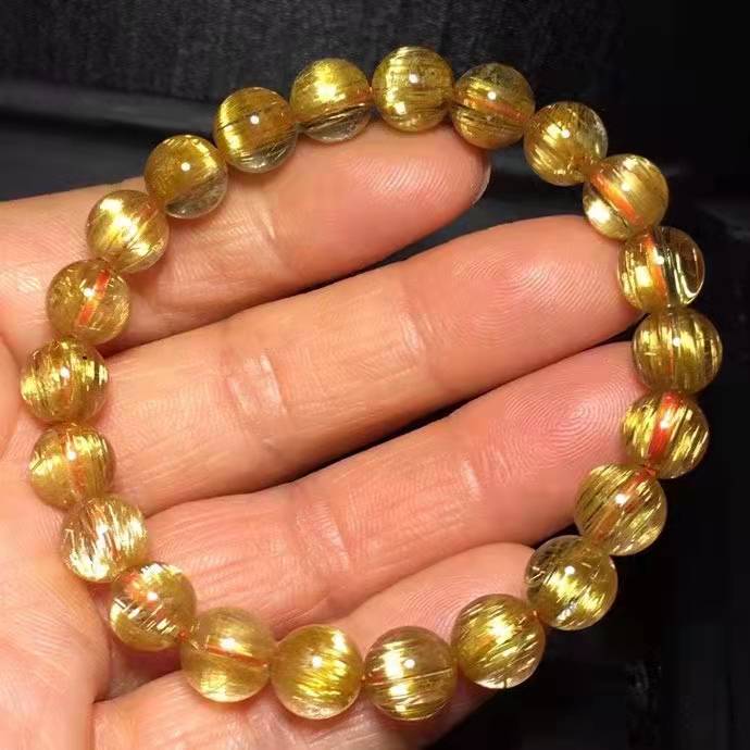 ルチル　ブレスレット8.5㎜