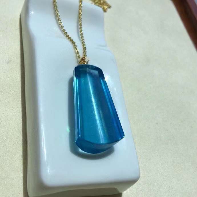 aquamarine　pendant