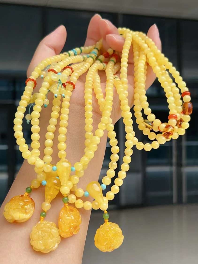 天然琥珀bracelet