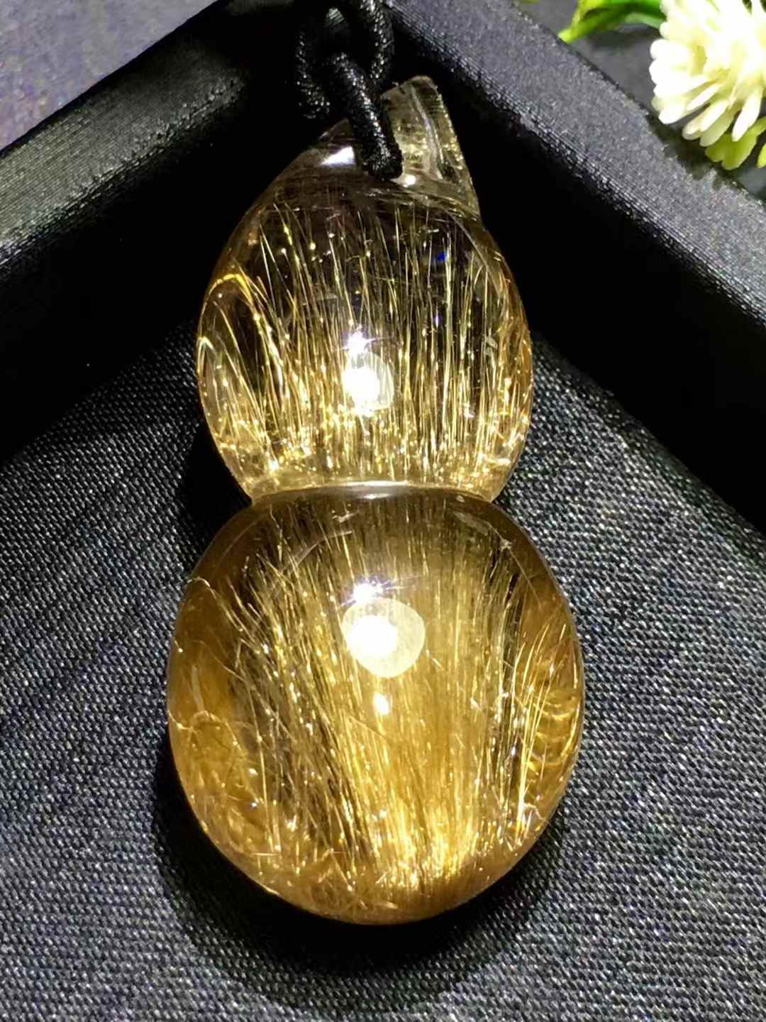 名称：天然石ルチルpendant  